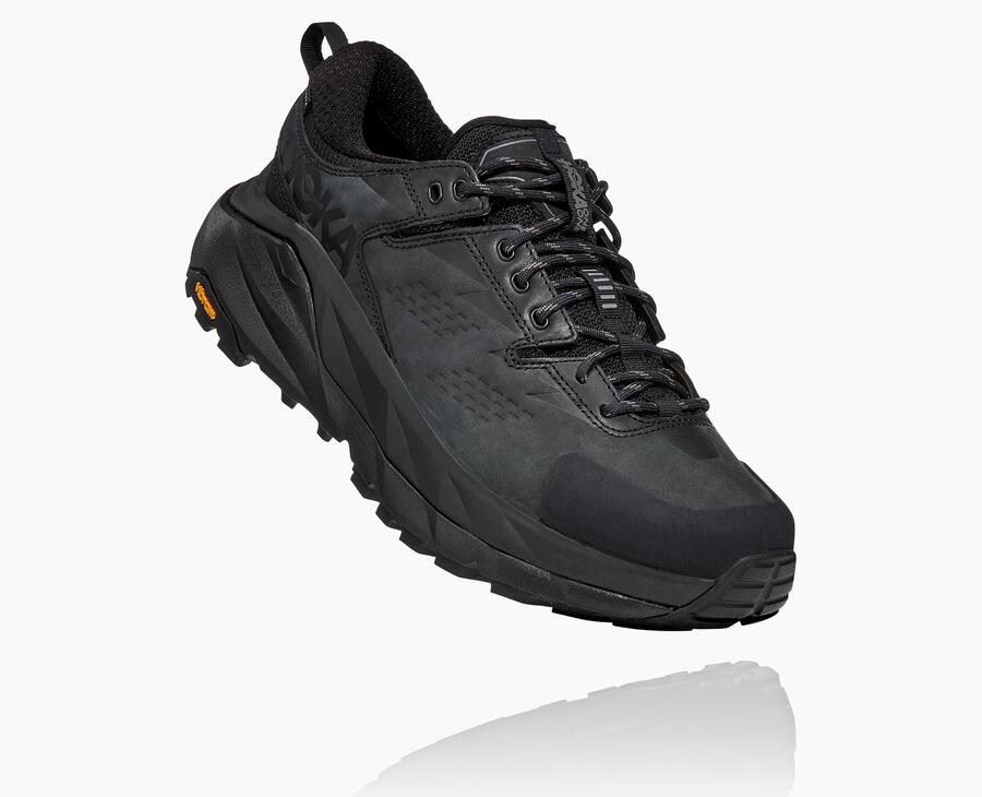 Hoka One One Kaha Låga Gore-Tex Trailskor Herr - Svarta - XWIUO-6859